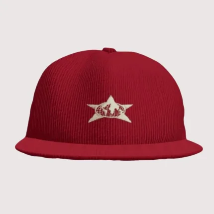 Barriers Corduroy Hat Red