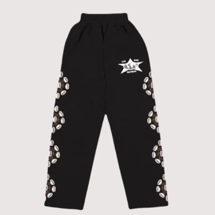 Barriers Cowrie Shell Sweatpants Black