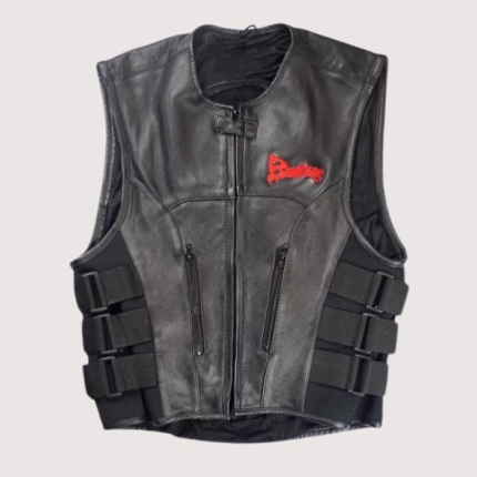 Barriers Leather GT Vest Black