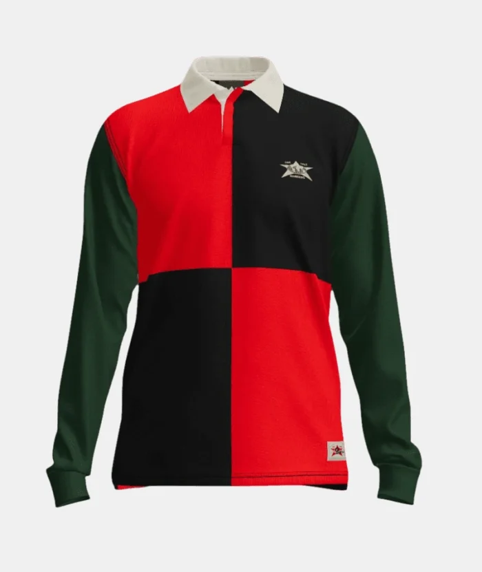 Barriers Rugby Sweatshirt Red/Green