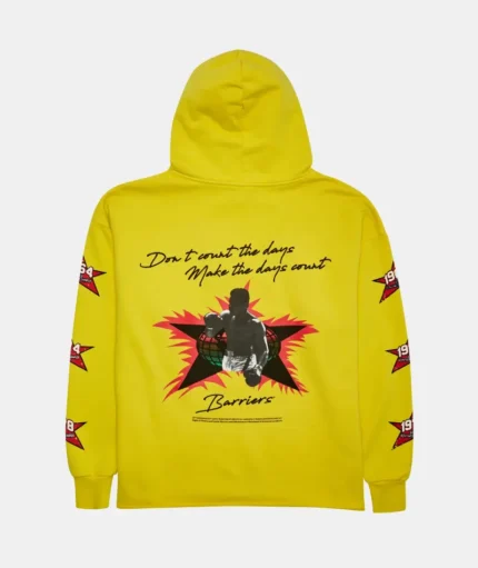 Barriers Worldwide Muhammad Ali Hoodie Yellow